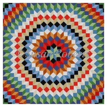 1645 Cube Burst Quilt