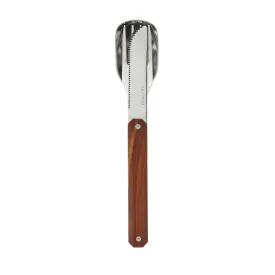 Akinod Cutlery Set Wood & Steel