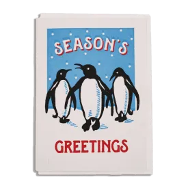 Archivist - Card 12,5x9 - Christmas Penguins