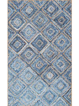 ARCTIC - BRAIDED DENIM JUTE RUG