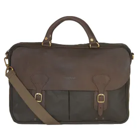 Barbour Wax Leather Briefcase