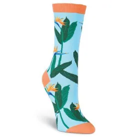 Birds of Paradise Socks Women's Crew Sock