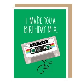 Birthday Mix Greeted Birthday Card