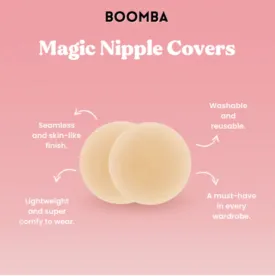 BOOMBA Magic Nipple Covers (4 INCHES)