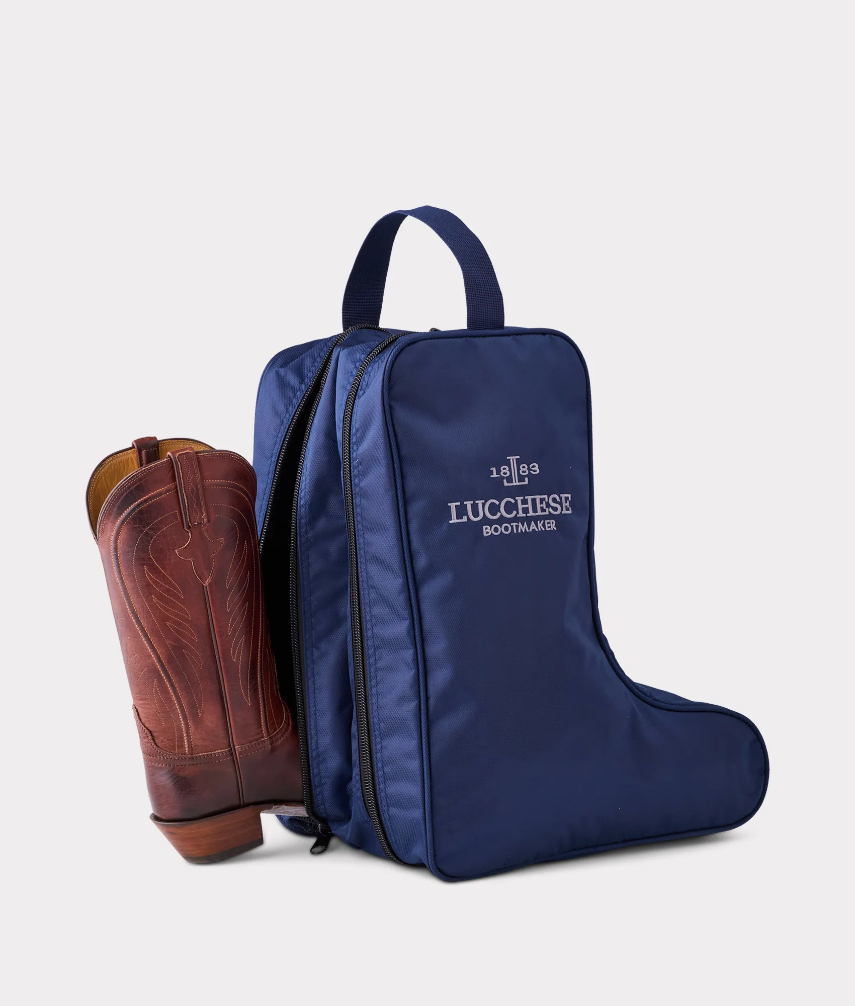 Durable Blue Boot Bag with Easy-Access Design