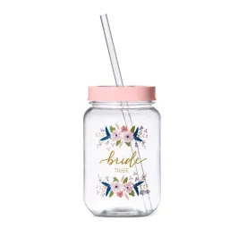 Bride Tribe Mason Jar