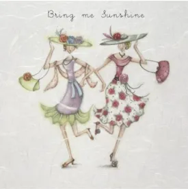 Bring Me Sunshine Greeting Card from Berni Parker