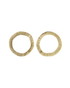 Circle Striped Earrings