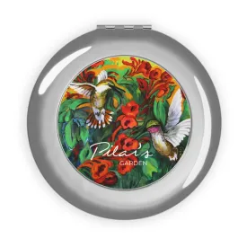 Compact Travel Mirror - Hummingbirds