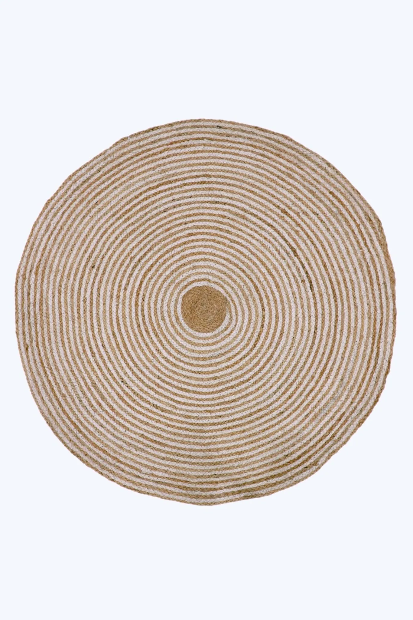 DOT - ROUND JUTE  RUG