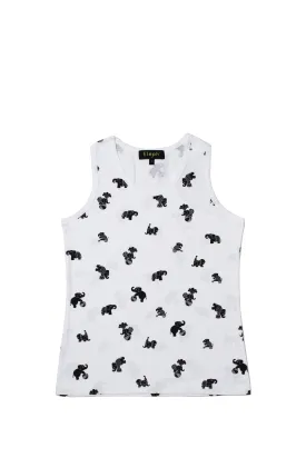 ELEPH TANKTOP ELEPHANT : White