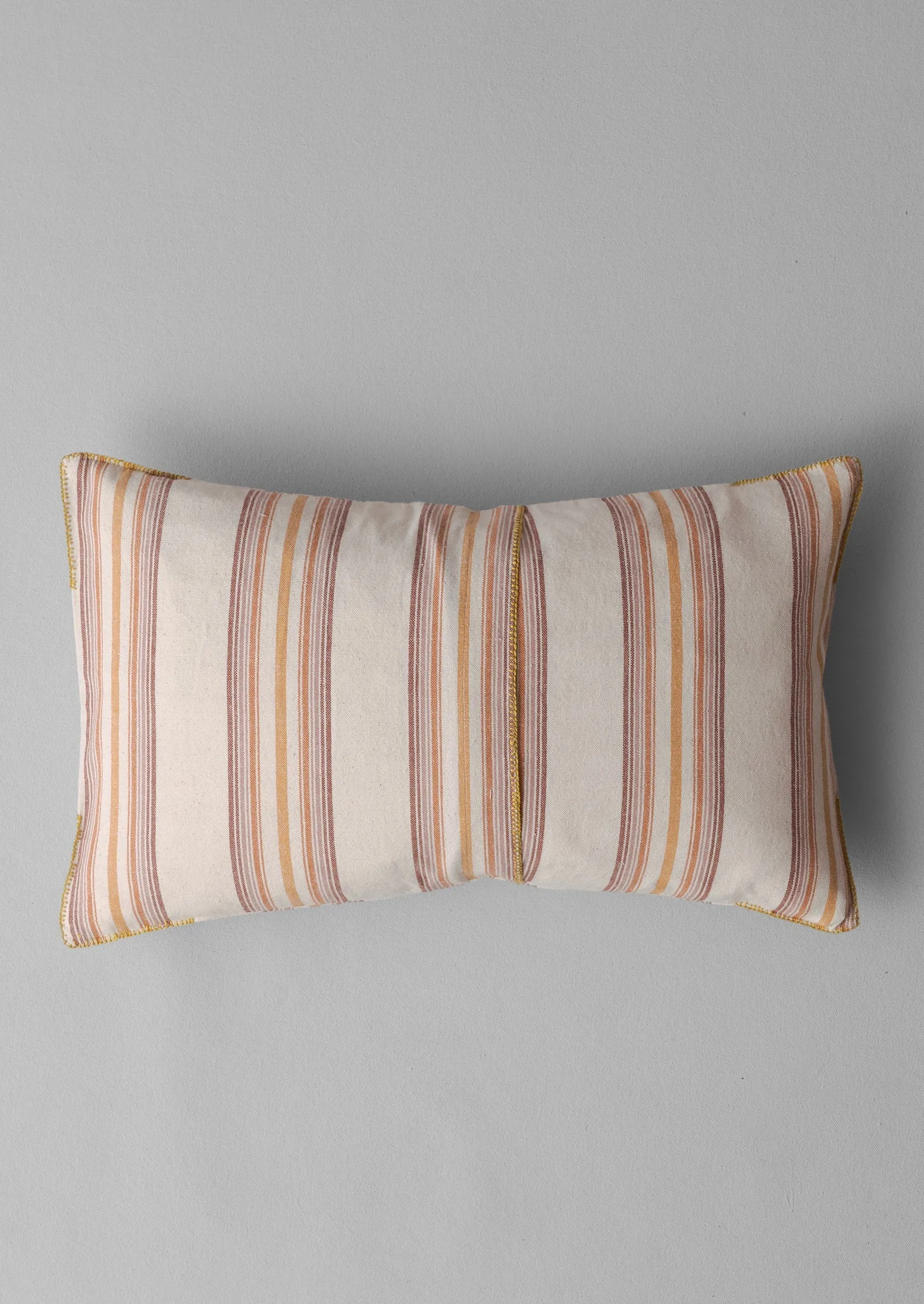 Fjord Stripe Rectangular Pillow Cover | Apricot