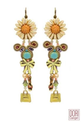 Florentin Daisy Dangle Earrings