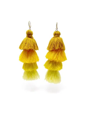 Gala earrings yellow