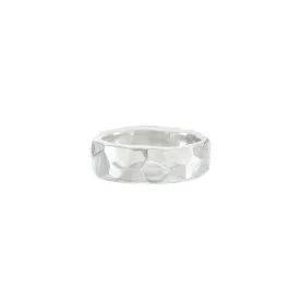 Geometric Silver Band