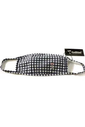 Gingham Print Golftini Face Mask | Getaway