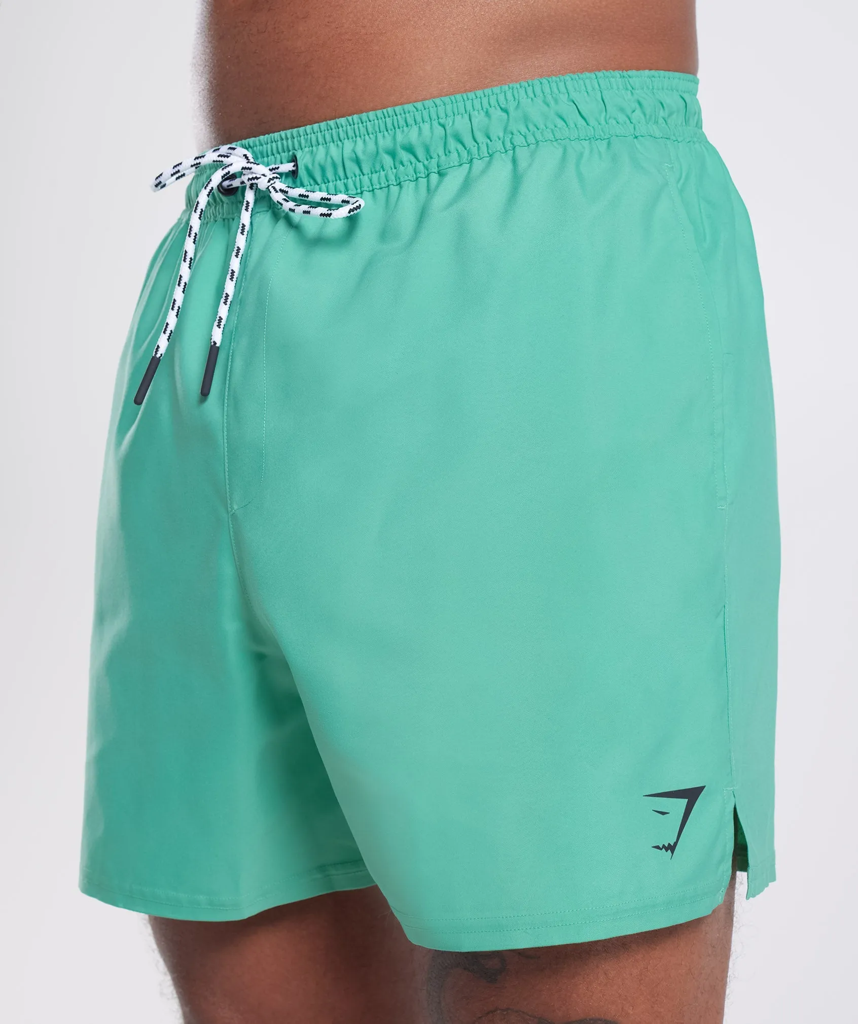 Gymshark 5" Swim Shorts - Oxidized Green