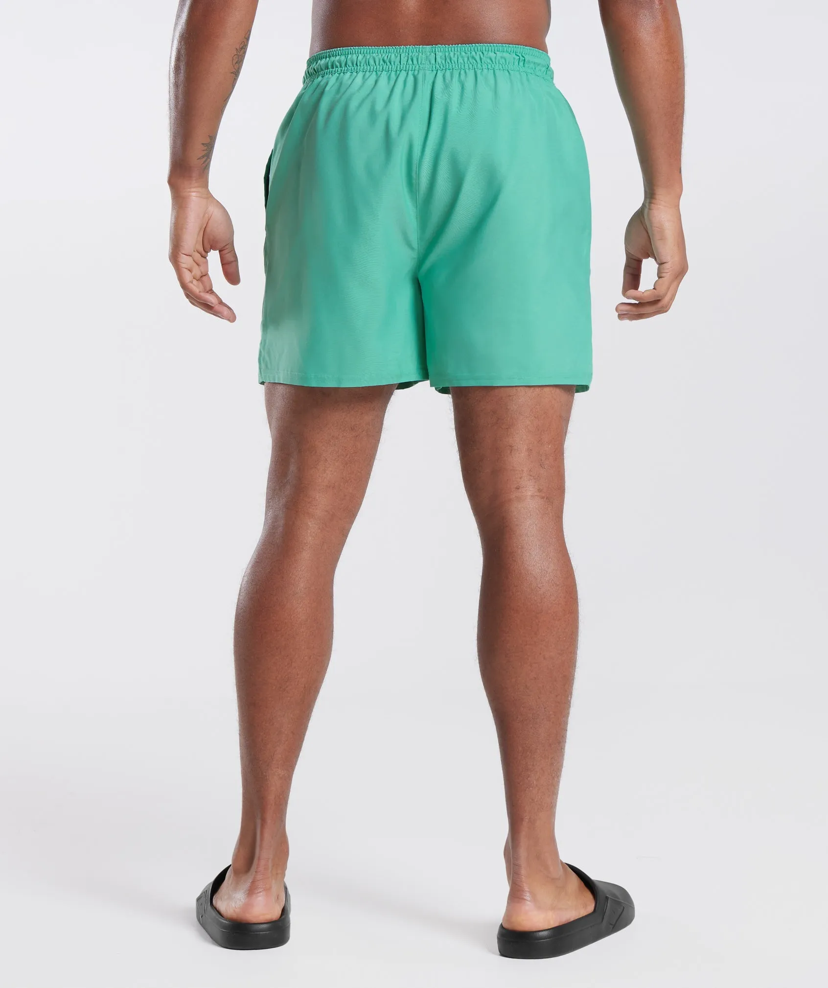 Gymshark 5" Swim Shorts - Oxidized Green