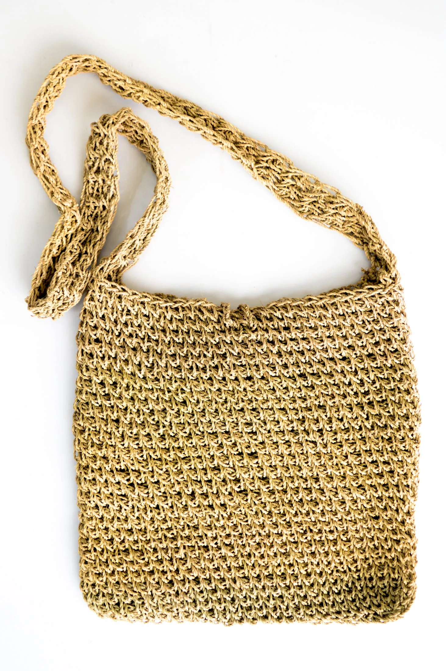 Hand Woven Rectangle Rattan Purse