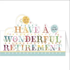 Have a Wonderful Retirement Greeting Card