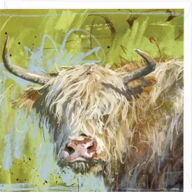 Highland Green Greeting Card