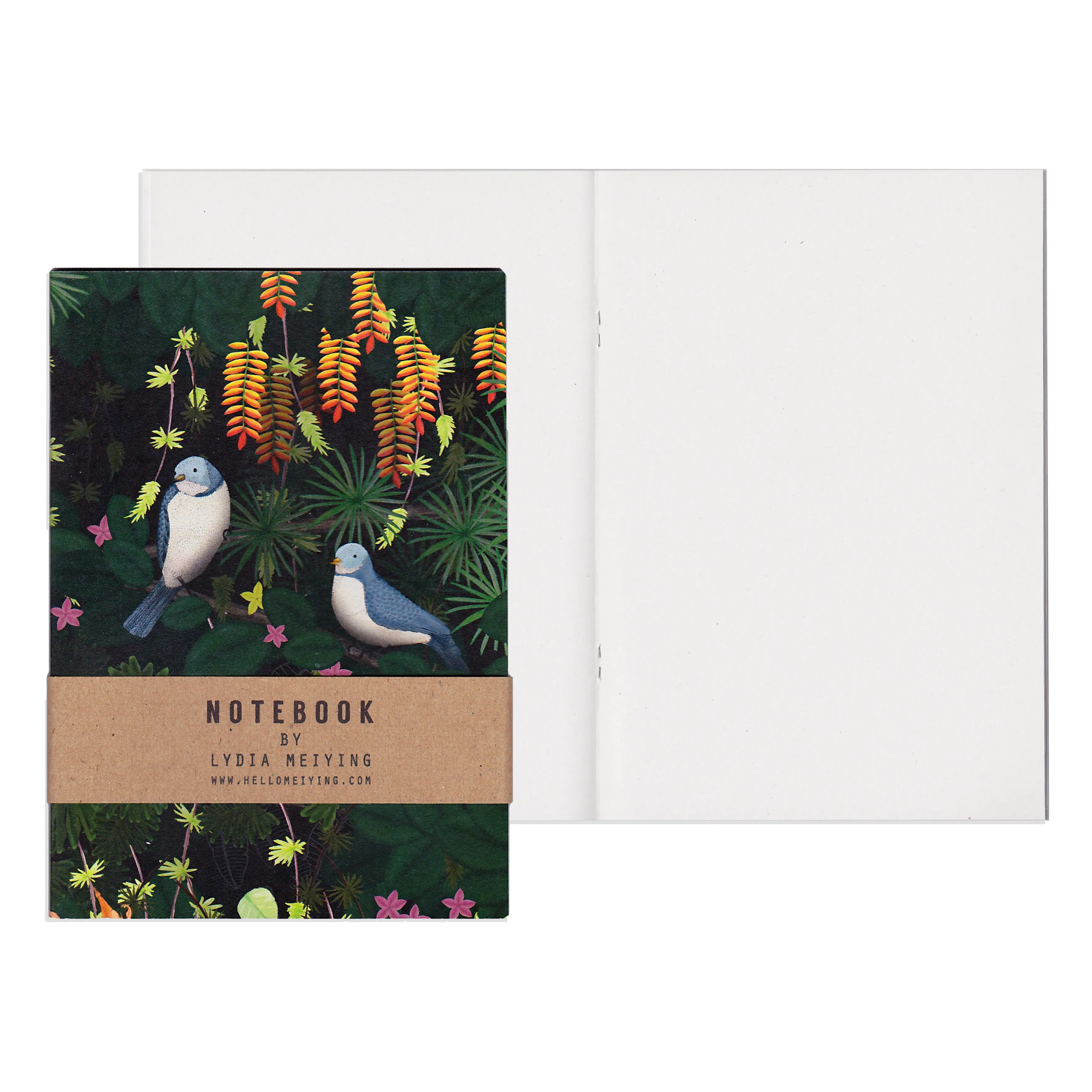 Jungle Birds - Mini Notebook