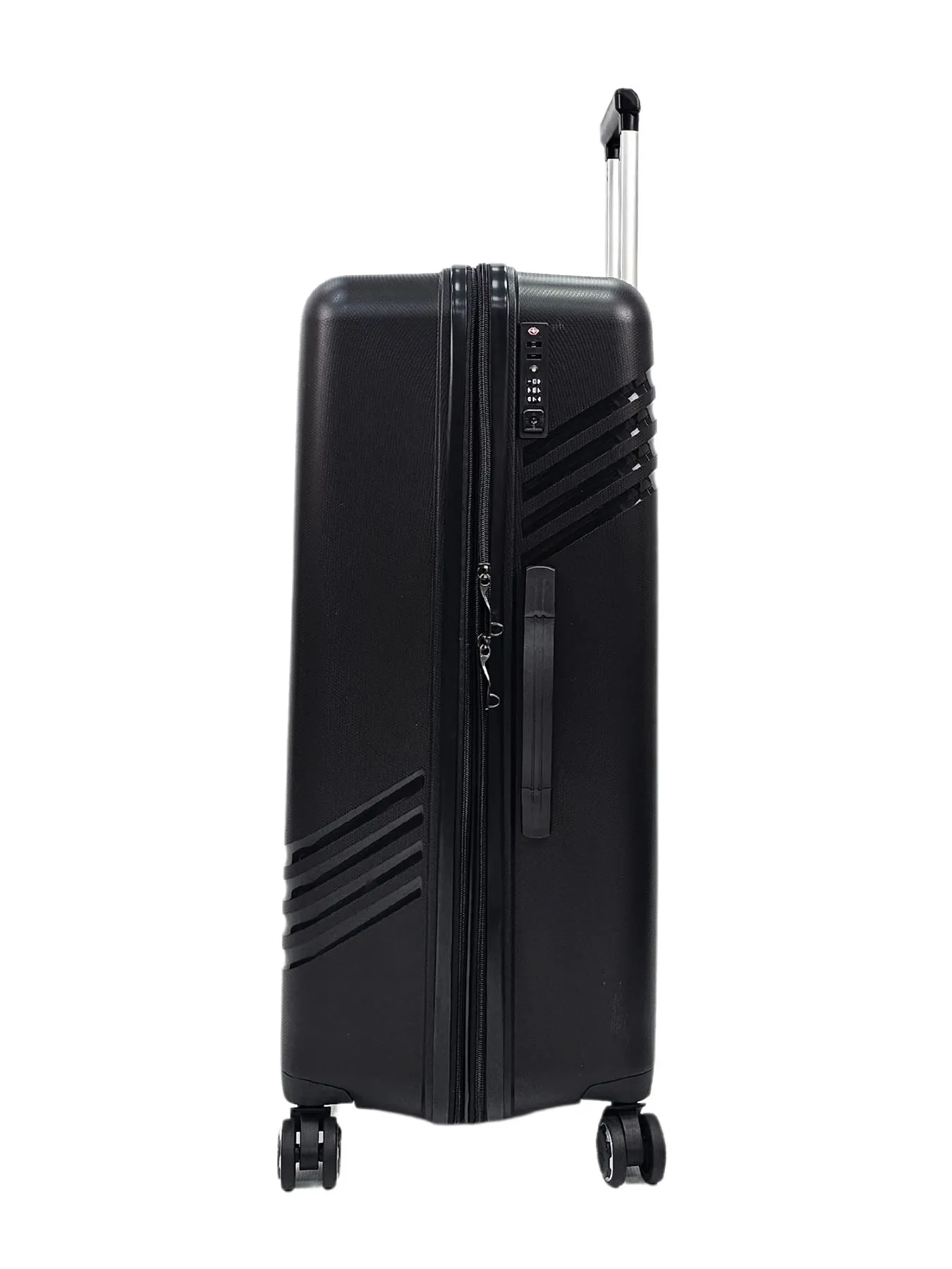 Luggage Suitcase Travel Bag Carry On Hand Cabin Check in Hard-Shell 4 Spinner Wheels Trolley Set