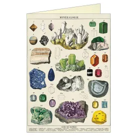 Mineralogy Greeting Card