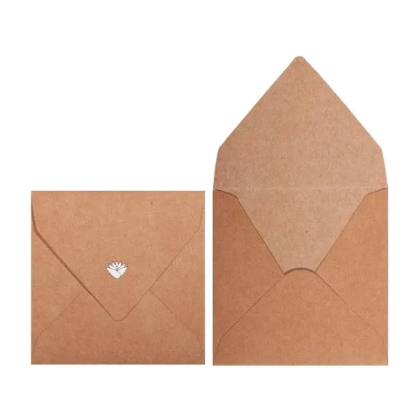 Mini Note Set, With Envelopes, Imaan Design  (Set of 12)