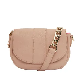 MINI ZARA SADDLEBAG BISCOTTI