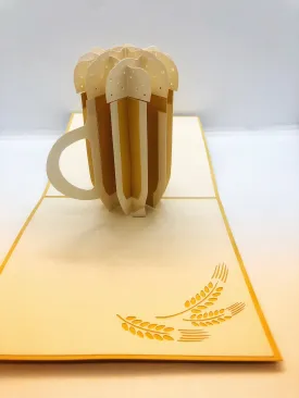 Pop-up Card _ Beer Cup