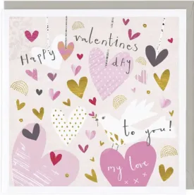 "Happy Valentines Day" Greeting Card