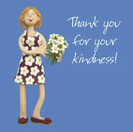 "Thank you for your Kindness" Greeting Card from Holy Mackerel