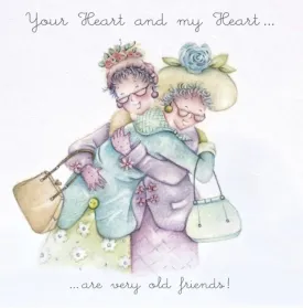 "Your Heart and My Heart....." Greeting Card from Berni Parker