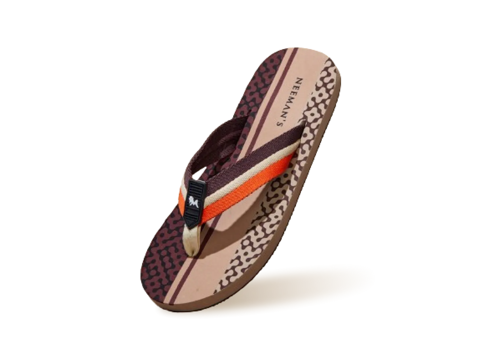 Striped Fusion Flips : Brown-Mocha-Tan