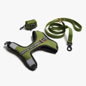 Ultra-Soft Activewear Harness Set - Green