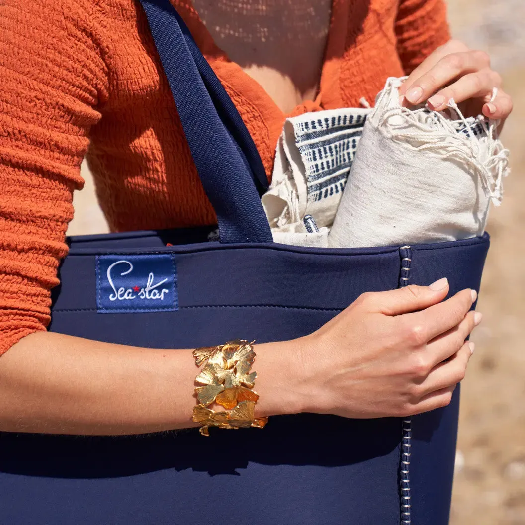 Voyager Tote: Dark Navy